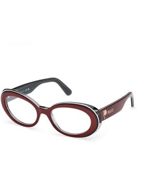 PUCCI Ep5262 071 Optical Frames Acetate Round Normal - Black