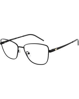 Emporio Armani Ea1172 3001 Optical Frames Metal Geometric Normal - Black