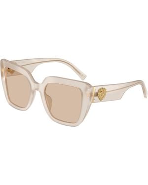 Dolce & Gabbana Dg4538 342093 Sunglasses Acetate Squared Normal - Black