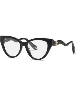 Roberto Cavalli Vrc118M 700 Optical Frames Acetate Butterfly - Black