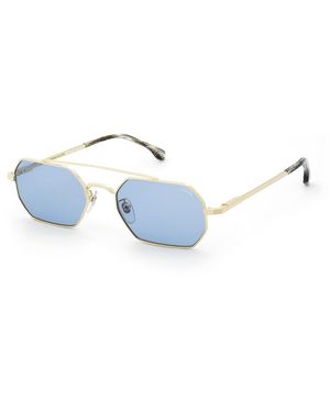 Lozza Sl2455 Pantelleria 2 300K Sunglasses Metal Geometric Normal - Black