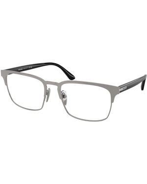 Prada Pr 58Zv 5Av1O1 Optical Frames Steel Squared Normal - Black