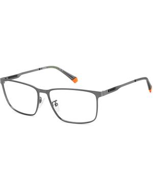 Polaroid Pld D494/G R80 Optical Frames Metal Squared - Black