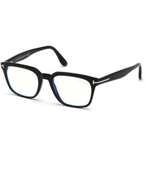 Tom Ford Ft5626-B 001 Optical Frames Acetate Squared Normal - Black