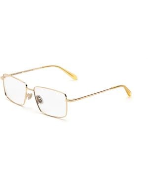 Retrosuperfuture 10D Numero 139 Cremoso Optical Frames Metal Squared - Black