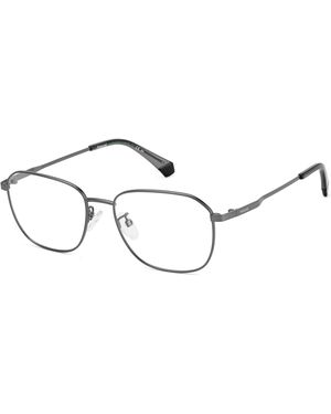Polaroid Pld D454/G R80 Optical Frames Metal Squared - Black