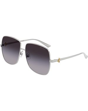 Jimmy Choo Jc4030B 30028G Sunglasses Metal Squared Normal Nuanced - Black