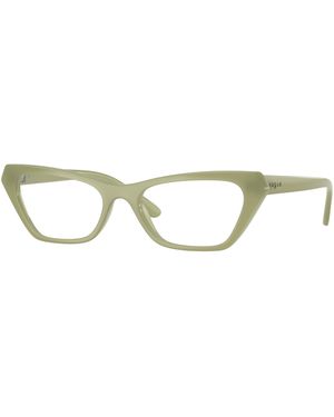 Vogue Eyewear Vo5670 3254 Optical Frames Nylon Cat Eye Normal - Black