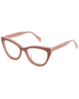 Blumarine Vbm820S 02G1 Optical Frames Acetate Butterfly - Black