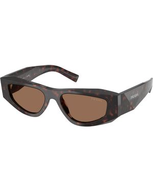 Prada Pr B19S 17N06B Sunglasses Acetate Pillow Normal - Black