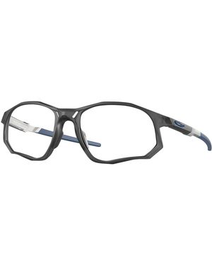 Oakley Ox8171 Trajectory 817105 Optical Frames Plastic Squared - Black