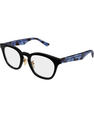 Gucci Gg2187Oa 003 Optical Frames Acetate Transparent Round - Black