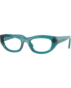 Vogue Eyewear Vo5615 3068 Optical Frames Nylon Cat Eye Normal - Black