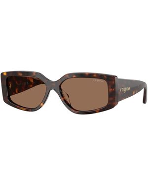 Vogue Eyewear Vo5642Su W65673 Sunglasses Acetate Squared Normal - Black