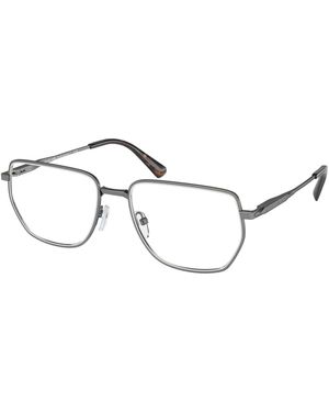 Michael Kors Mk3080 Steamboat 1002 Optical Frames Metal Transparent Geometric Normal - Black