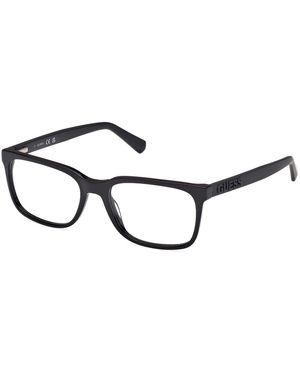 Guess Gu50391 1 Optical Frames Acetate Squared Normal - Black