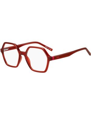 BOSS Hg 1366 C9A Optical Frames Acetate Squared Normal - Black