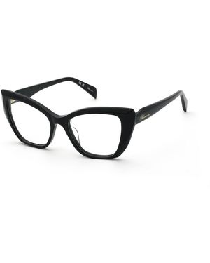Blumarine Vbm249S 700 Optical Frames Acetate Butterfly - Black