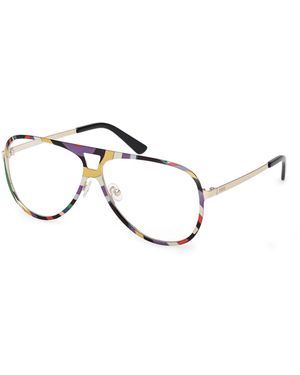 PUCCI Ep5267 099 Optical Frames Metal Pilot Normal - Black