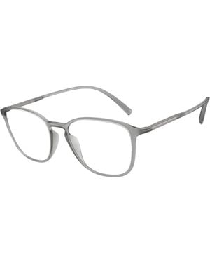 Giorgio Armani Ar7276U 6036 Optical Frames Injected Transparent Pillow Normal - Black