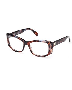 MAX&Co. Mo5202 054 Optical Frames Acetate Geometric Normal - Black