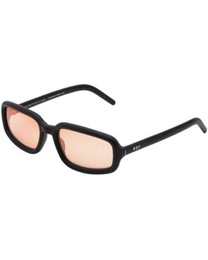 Retrosuperfuture Tq9 Troll Matte Sunglasses Acetate Squared Normal - Black