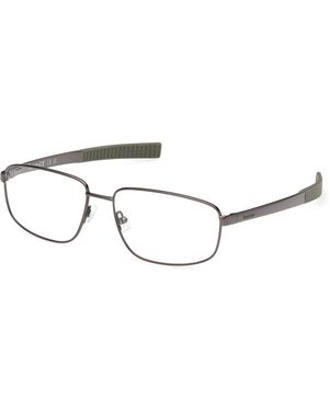 Timberland Tb50078 008 Optical Frames Metal Squared Normal - Black