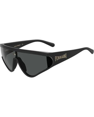 Chiara Ferragni Cf 7021/S 807/Ir Outlet Sunglasses Plastic Mask - Black