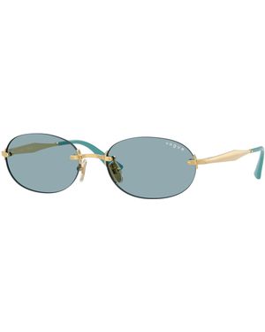Vogue Eyewear Vo4342S 280/80 Sunglasses Metal Round Normal - Black