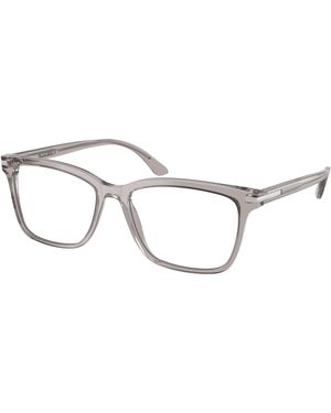 Prada Pr 14Wv 10J1O1 Optical Frames Acetate Squared Normal - Black