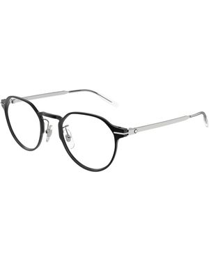 Montblanc Mb0469Ol 001 Optical Frames Transparent Round - Black