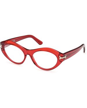 PUCCI Ep5269 66 Optical Frames Acetate Cat Eye Normal - Red