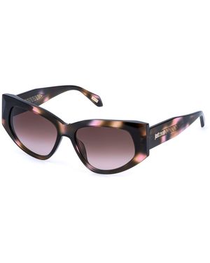 Just Cavalli Sjc169 01Gq Sunglasses Acetate Cat Eye Normal Nuanced - Black