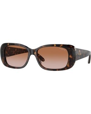 Vogue Eyewear Vo2606S W65613 Sunglasses Acetate Squared Normal Shaded - Black