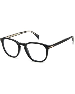 David Beckham Db 1106 807 Optical Frames Plastic Squared - Black
