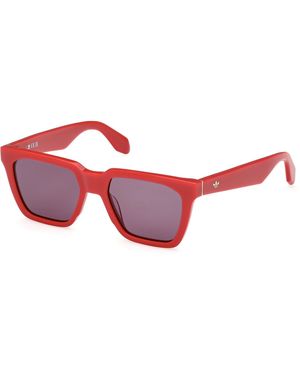 adidas Or0110 66A Sunglasses Acetate Smoke Squared Normal