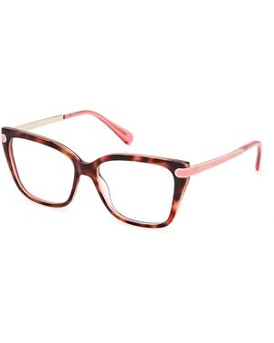 MAX&Co. Mo5146 055 Optical Frames Injected Squared Normal - Black