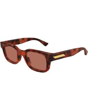 Bottega Veneta Bv1411S 002 Sunglasses Acetate Squared - Black