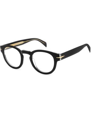 David Beckham Db 7125 7C5 Optical Frames Acetate Round - Black