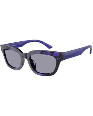 Emporio Armani Ea4233U 618380 Sunglasses Acetate Geometric Normal - Black