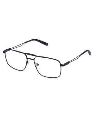 Fila Vfi996 0Snf Optical Frames Metal Geometric - Black