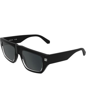 Calvin Klein Ckj25619S 001 Sunglasses Bio-Inject Squared Normal - Black