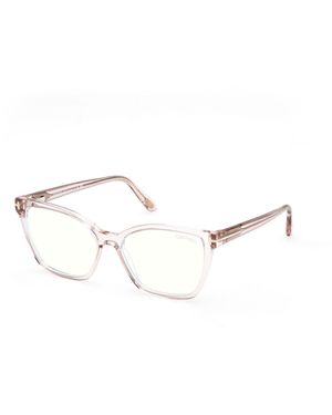 Tom Ford Ft5812-B 072 Optical Frames Acetate Butterfly Normal - Black