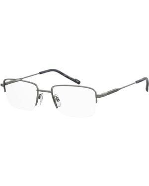 Pierre Cardin P.C. 6912 R80 Optical Frames Metal Squared Normal - Black