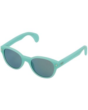 Lozza Sl1913 Macho Xa3V Sunglasses Acetate Round Normal - Blue