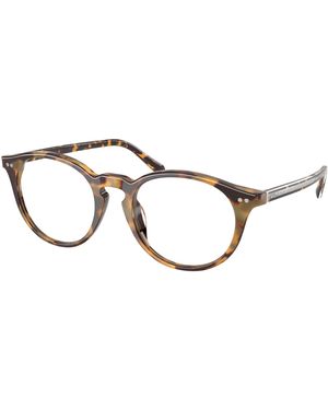 Ralph Lauren Rl6263U 6339 Optical Frames Acetate Transparent Round Normal - Black