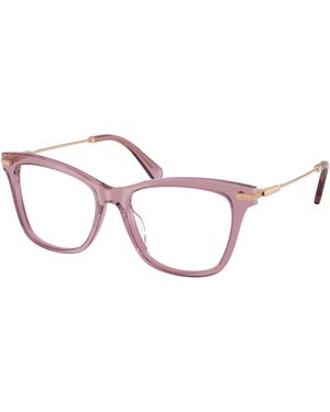 Swarovski Sk2071U 1122 Optical Frames Acetate Transparent Cat Eye Normal - Black