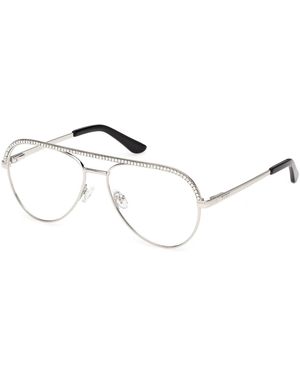 Guess Gu50321 010 Optical Frames Metal Pilot Normal - Black