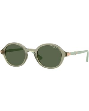 Vogue Eyewear Vo5692S 32959A Sunglasses Nylon Round Polarized - Green
