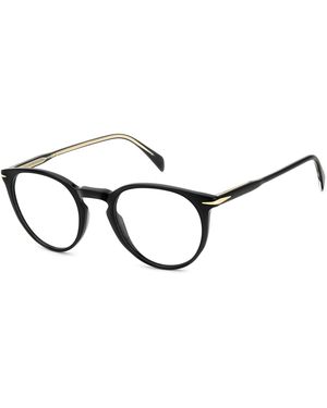 David Beckham Db 1139 807 Optical Frames Acetate Round - Black